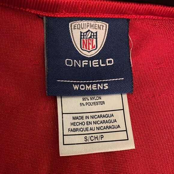 Reebok NFL On Field Atlanta Falcons 13 Chubbs Jersey Shirt Womens Size Small - Picture 7 of 12